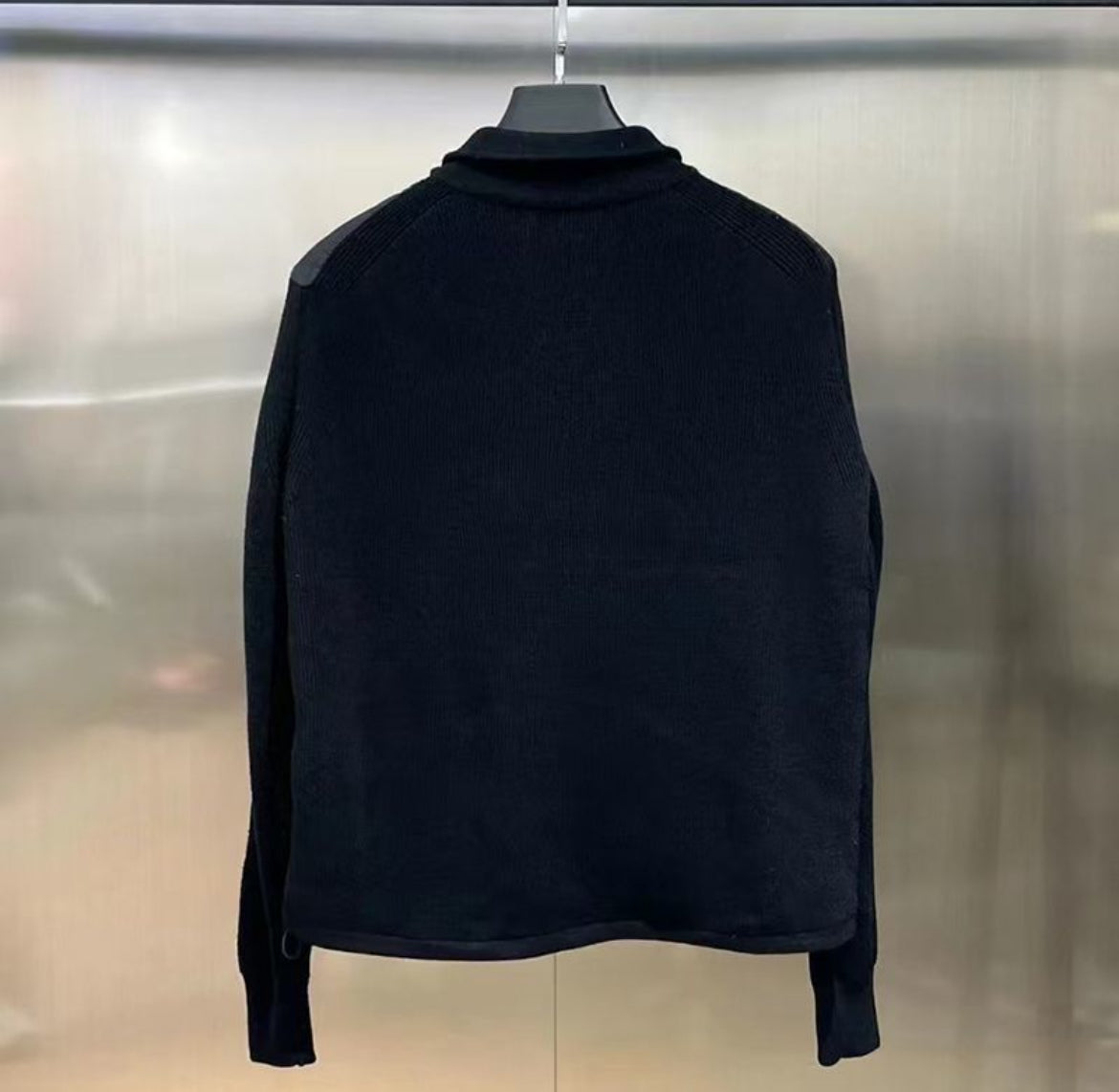D cardigan - Navy Blue