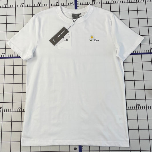 Dior daisy T-shirt vit