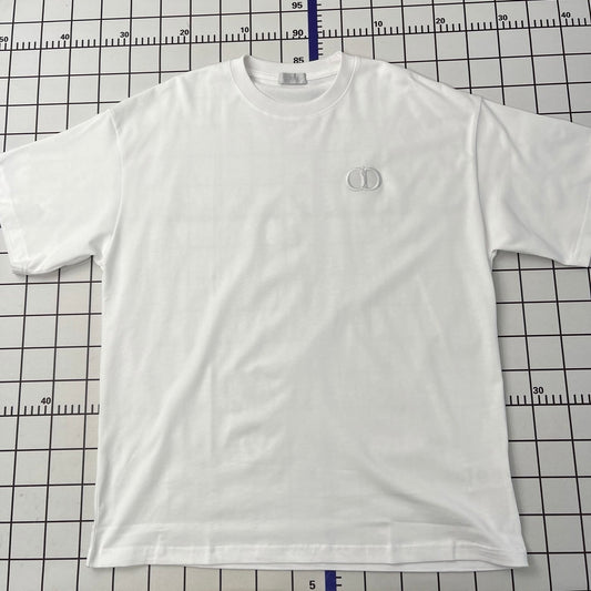 Dior CD-logo T-shirt vit